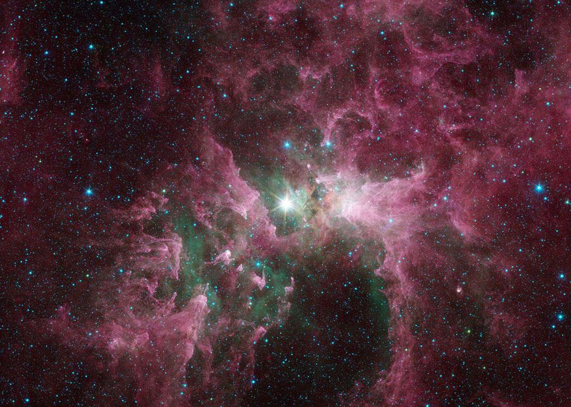 NASA's retiring Spitzer telescope snaps wild last view of Tarantula Nebula, image size:1920x1370
