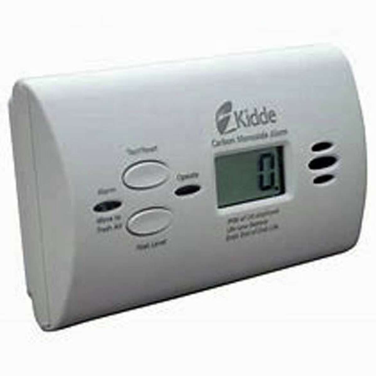 An image of a carbon monoxide detector, provided by the Bridgeport Fire Department.