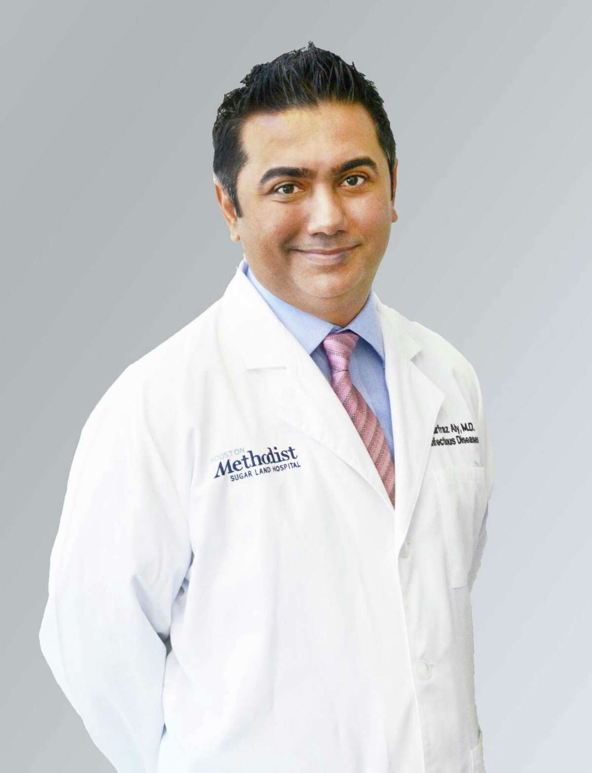 Dr. Sarfraz Aly is an infectious disease physician at Houston Methodist.