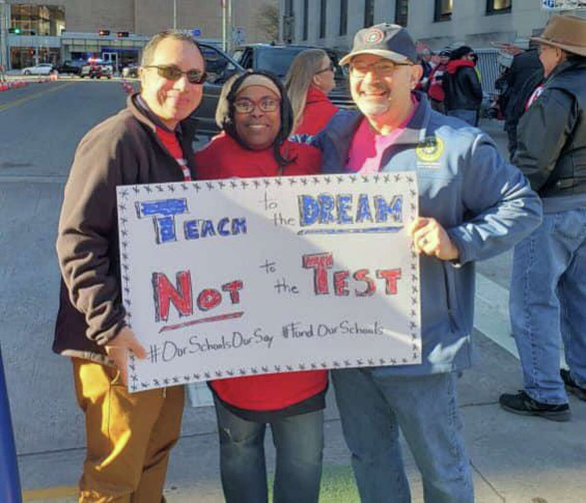 Jon Rosenthal, representative for Texas House District 135, is an advocate for teacher unions and rights for educators.