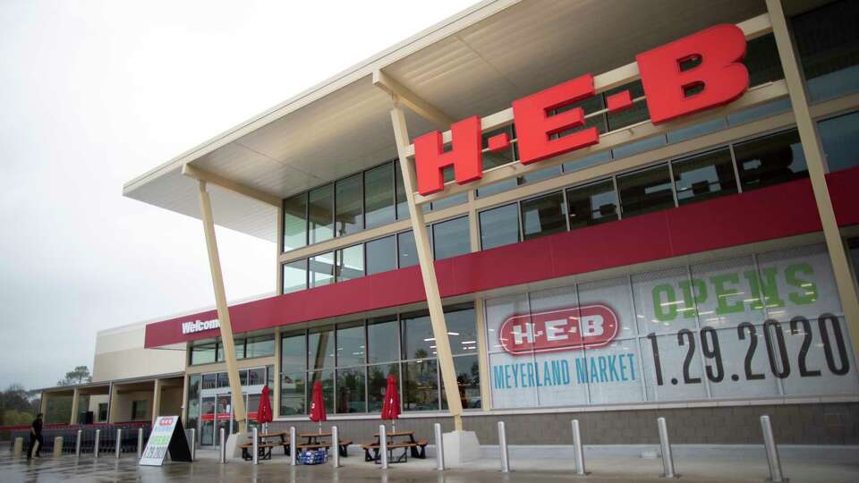 H-E-B Meyerland Market will open on Wednesday, fulfilling its promise to return to a neighborhood devastated by repeated flooding. The grocery store, which replaces one that flooded three times in as many years, features the San Antonio chain's largest kosher section to serve the hard-hit Jewish community in Meyerland. Exterior view of the store on Tuesday, Jan. 28, 2020, in Houston.