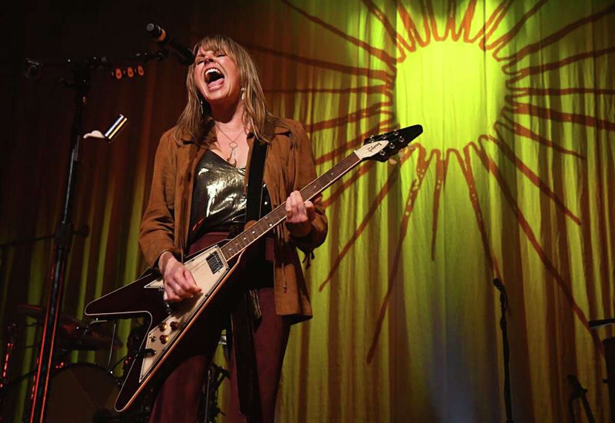 Singer, songwriter and multi-instrumentalist Grace Potter is shown rocking out for a packed house of fans at the College Street Music Hall in New Haven Jan. 28, 2020. Grace and her band are on a U.S. tour in support of her new album, “Daylight.” Grace released her debut solo record “Original Soul” back in 2004 via Grace Potter Music. Grace Potter and her band the Nocturnals parted ways in 2015, just before the release of her solo album, “Midnight.” In 2011, Potter and Higher Ground founded the “Grand Point North Music Festival” in Burlington, Vermont. The annual music festival celebrates local acts, promotes area businesses and has attracted national performing artists, including Kenny Chesney, Jackson Browne, The Avett Brothers, Trey Anastasio, Nathaniel Rateliff, The Flaming Lips, Gov’t Mule and more. To learn more about Grace’s next Grand Point North Music Festival, visit www.grandpointnorth.com