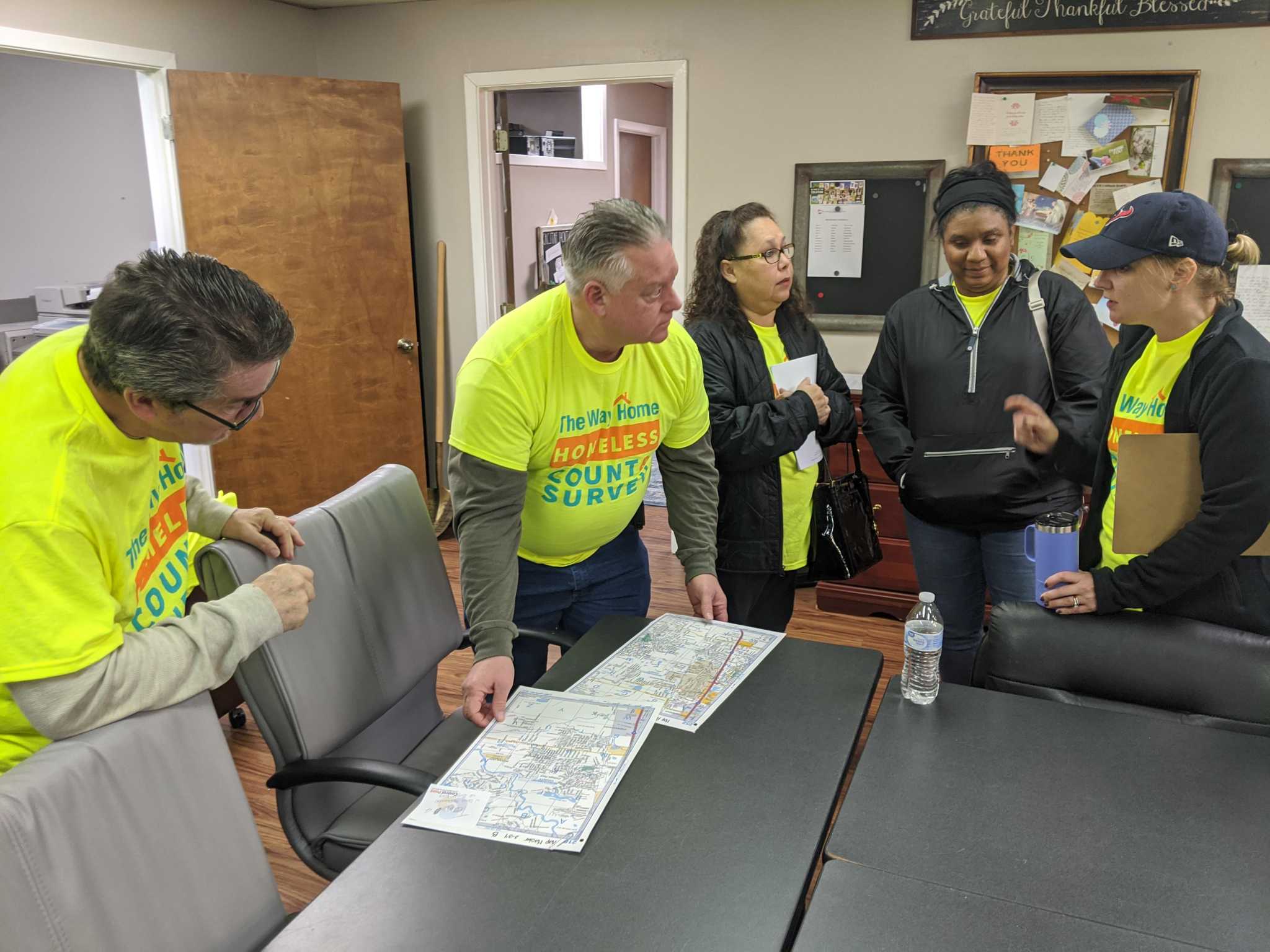 Group conducts its annual count of homeless in county