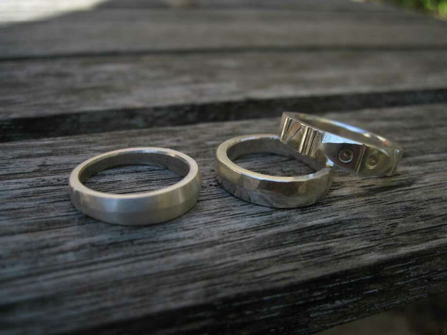 Visiting blacksmith, jeweler and custom metalsmith Nicholas K. Downing will conduct a class at Brookfield Craft Center in which students will forge their own silver ring. Photo: Brookfield Craft Center / Contributed Photo