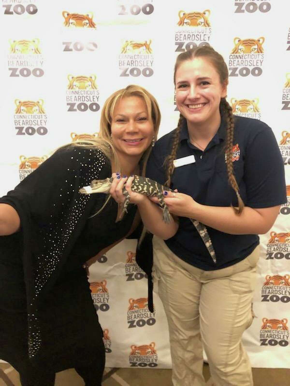 Connecticut’s Beardsley Zoo was selected to receive 15% of proceeds from wine sales from Fairfield-based Ardaso Wine. The company’s CEO, Sonja Narcisse, left, named the zoo as a recipient of the company’s corporate giving program beginning in January 2020, according to a news release.