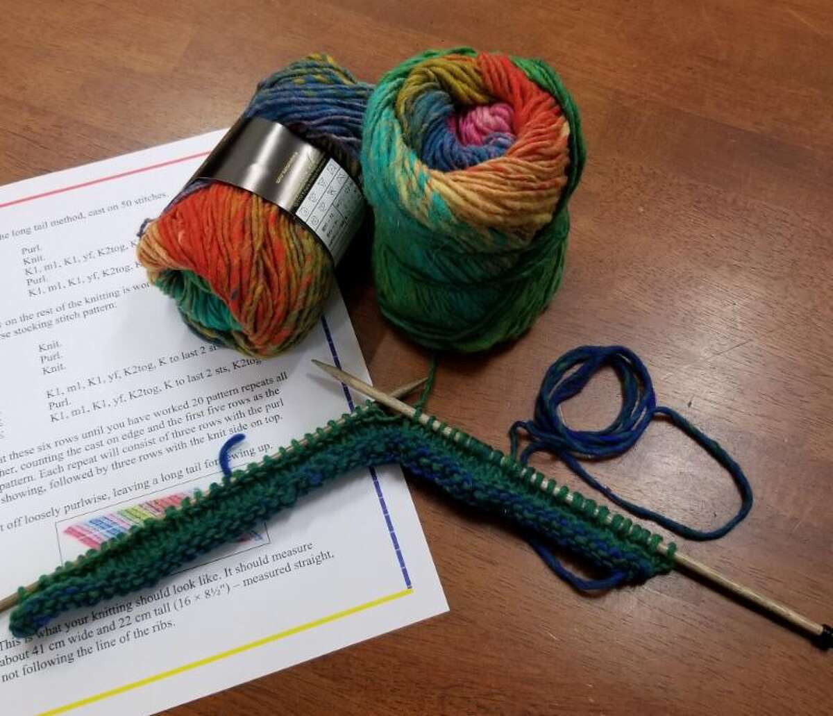 Challenge yourself with a new knitting project. Wilton Library offers afternoon and evening groups for knitters and crocheters.
