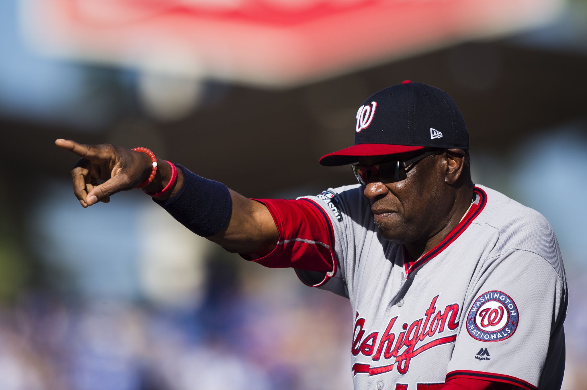 World Series: Astros manager Dusty Baker's wristbands on display