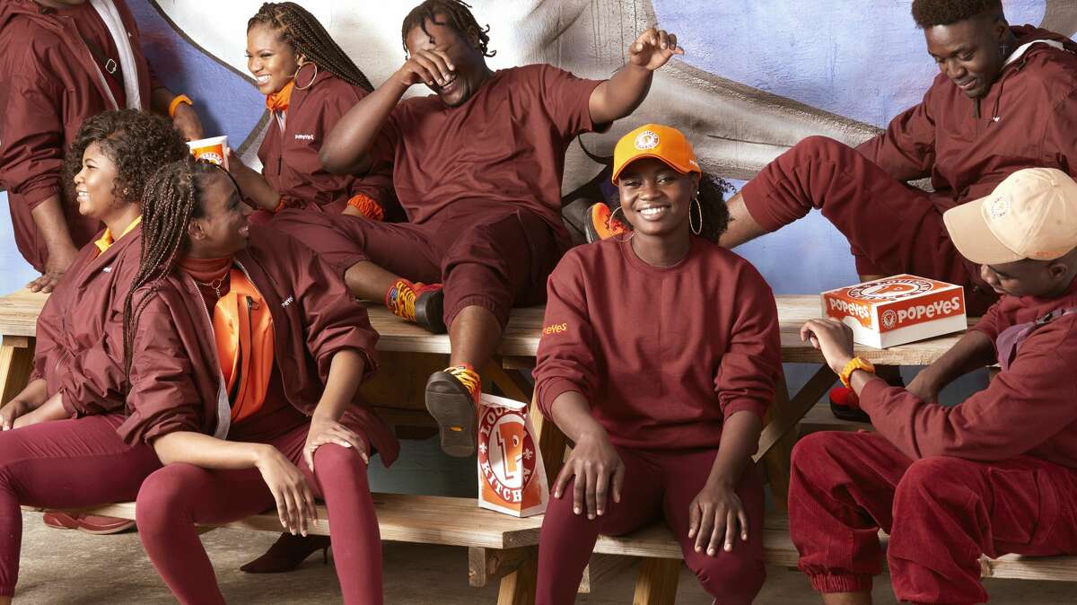 That Look from Popeyes. Popeyes new fashion collection debuts.