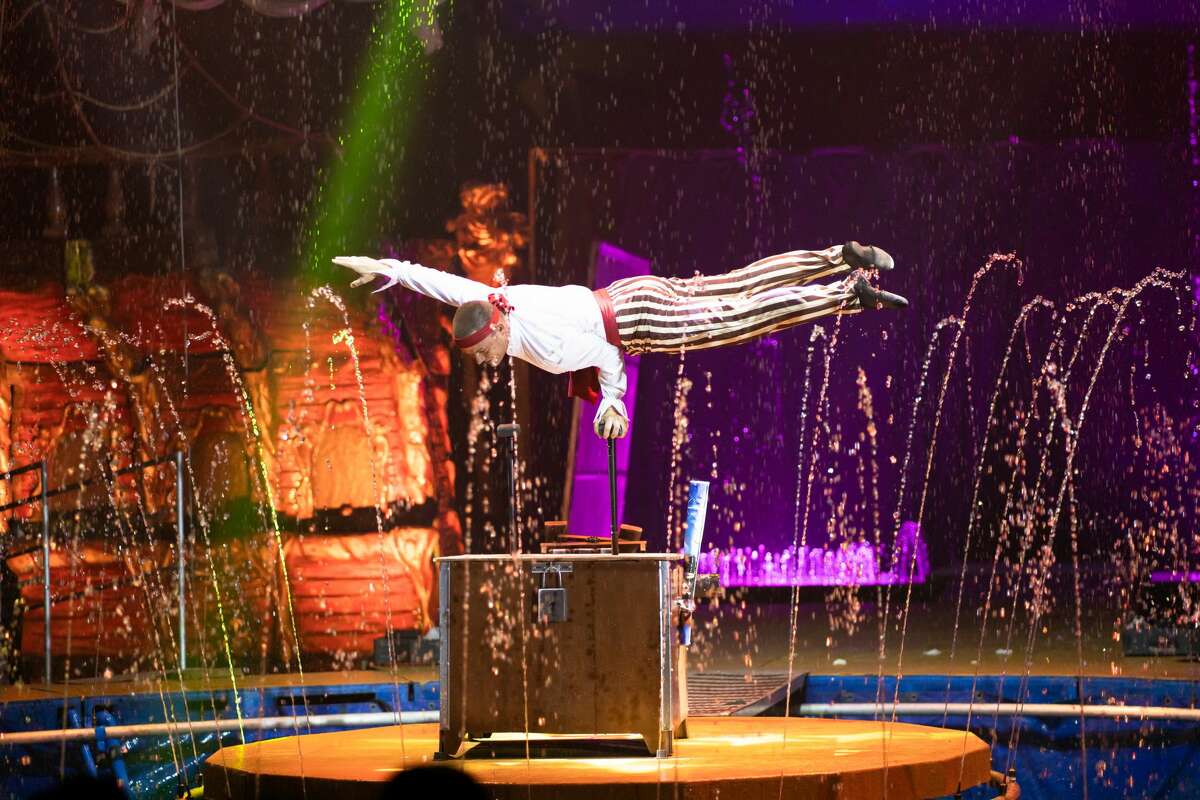 Here's what will be inside the water circus tent coming to San Antonio