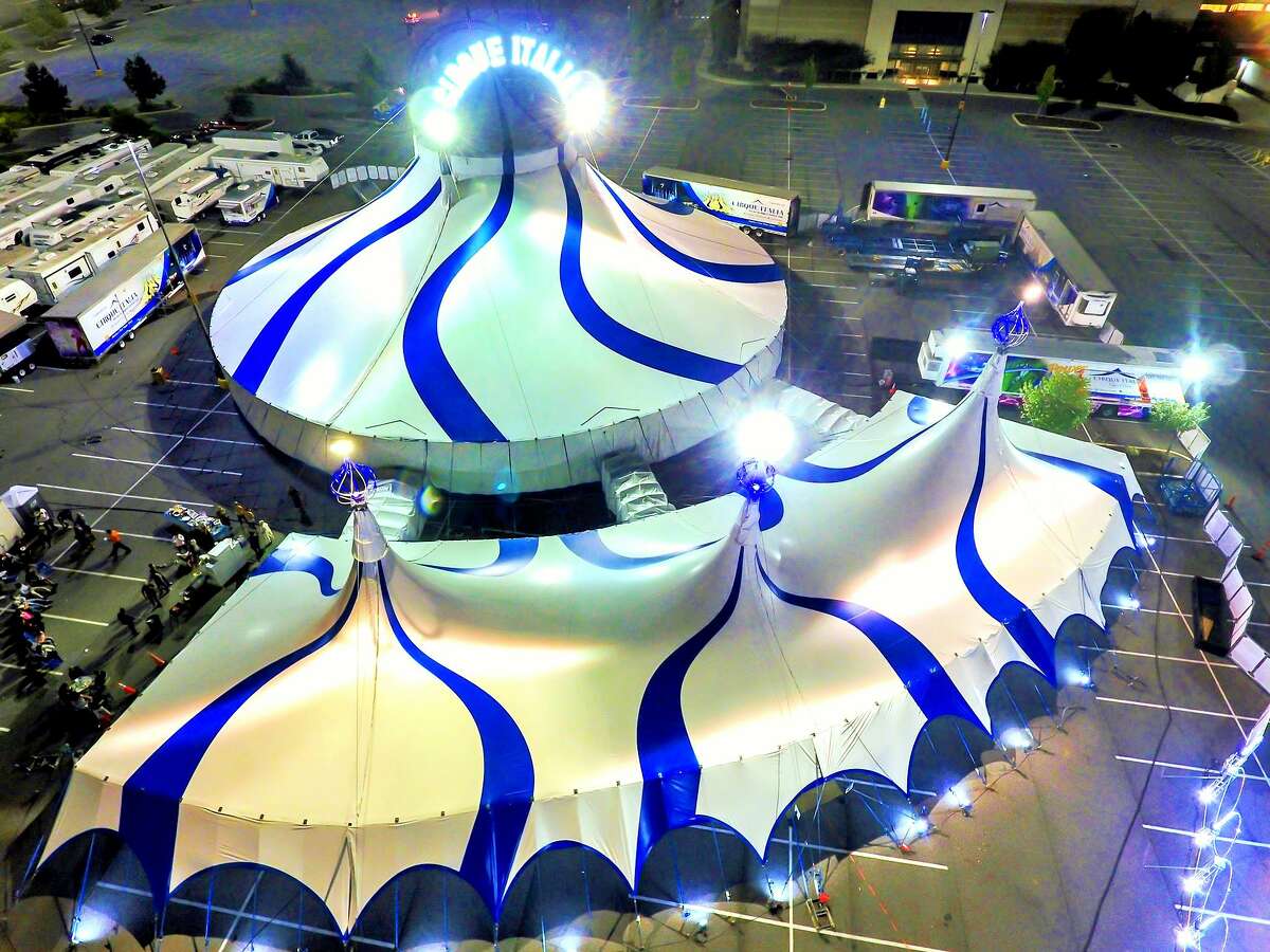 Here's what will be inside the water circus tent coming to San Antonio