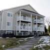 A view of the apartment building at The Glen at Sugar Hill Apartments, where Dennis J. Lepage was living, seen here on Wednesday, Jan. 30, 2020, in Brunswick, N.Y. Lepage is accused of killing another man 44 years ago in San Diego. (Paul Buckowski/Times Union)