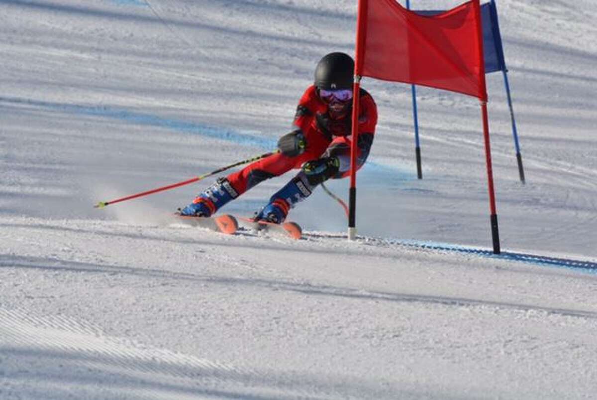 Matt Sisca, a junior, has helped lead the Greenwich High School girls skiing team to a record of 16-3.