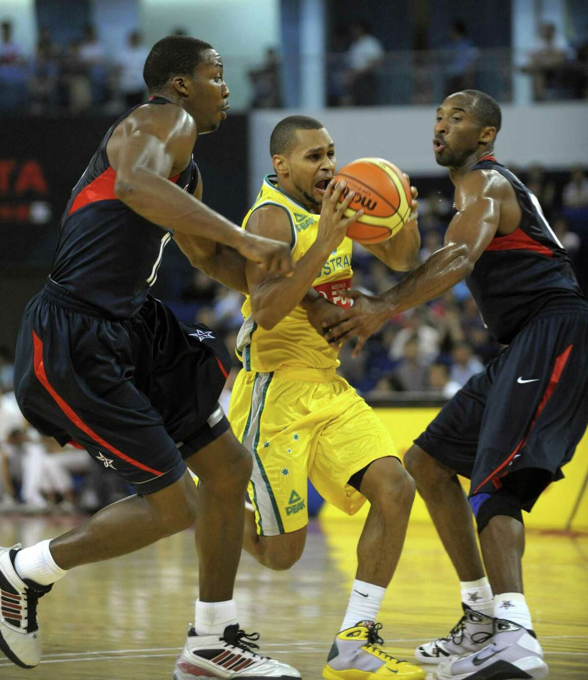 Mills, shown during the 2008 Olympics, said he never forgot Bryant’s generosity as he forged his own successful career.