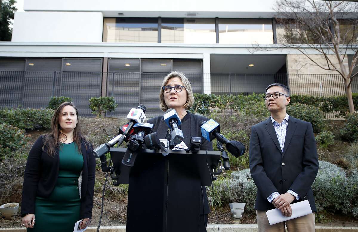 Santa Clara Director of Public Health Dr. Sara Cody during a press conference confirming a case of coronavirus infection on Jan. 31, 2020.