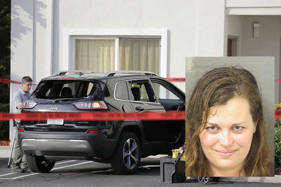 Hannah Roemhild, who the Associated Press reported is a Connecticut opera singer, faces two felony charges of assault on an officer using a deadly weapon, according to the Palm Beach County court case search. Photo: Palm Beach County Sheriff’s Office