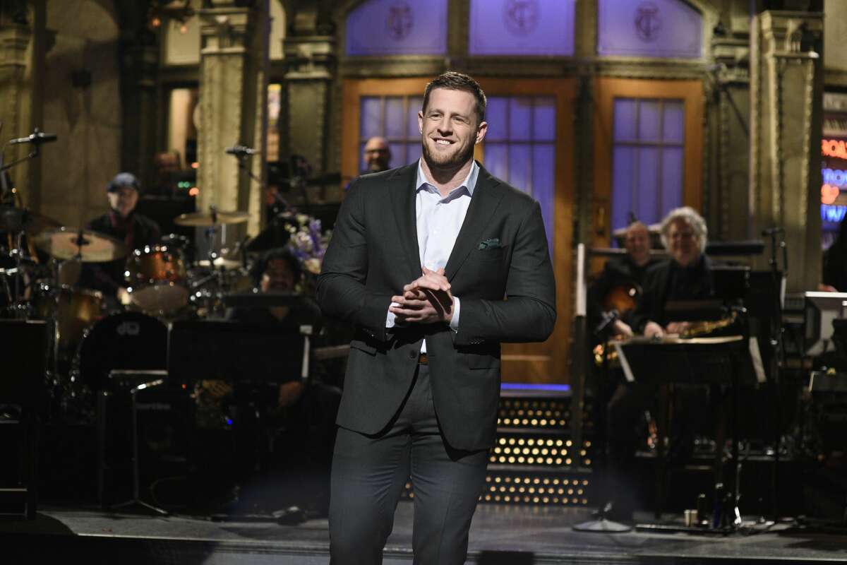 THE MONOLOGUE (Watch here)J.J. Watt had a 3 minute, 40 second monologue where he joked about his brothers and him appearing on "Saturday Night Live" instead of playing in the Super Bowl. Among the jokes: "Football is kind of the family business, I have two brothers who also are in the NFL. Our names are J.J., T.J. and for some reason Derek. I don't know if that means my parents loved him more or loved him less, but it's definitely different."