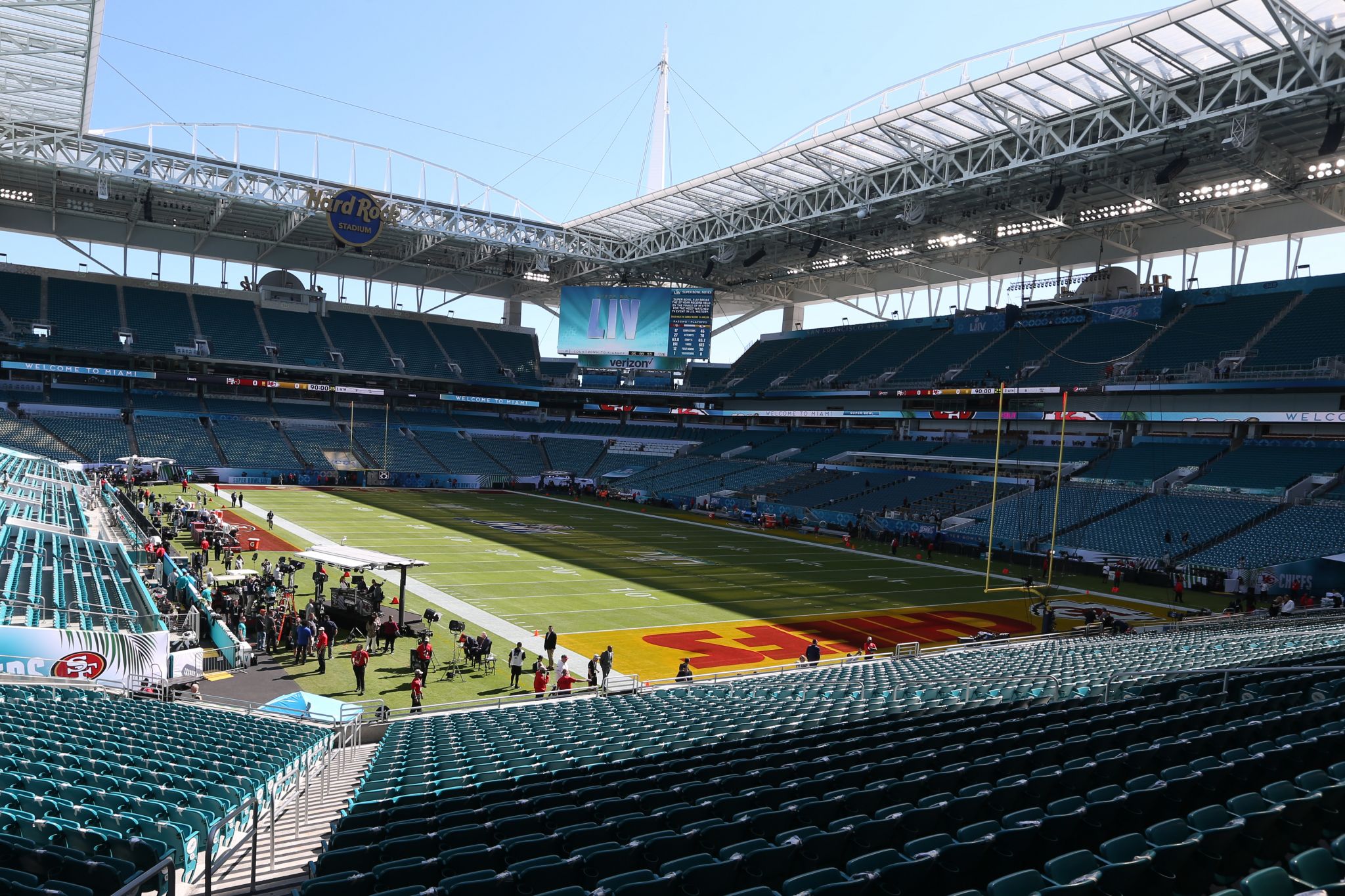 field side super bowl tickets