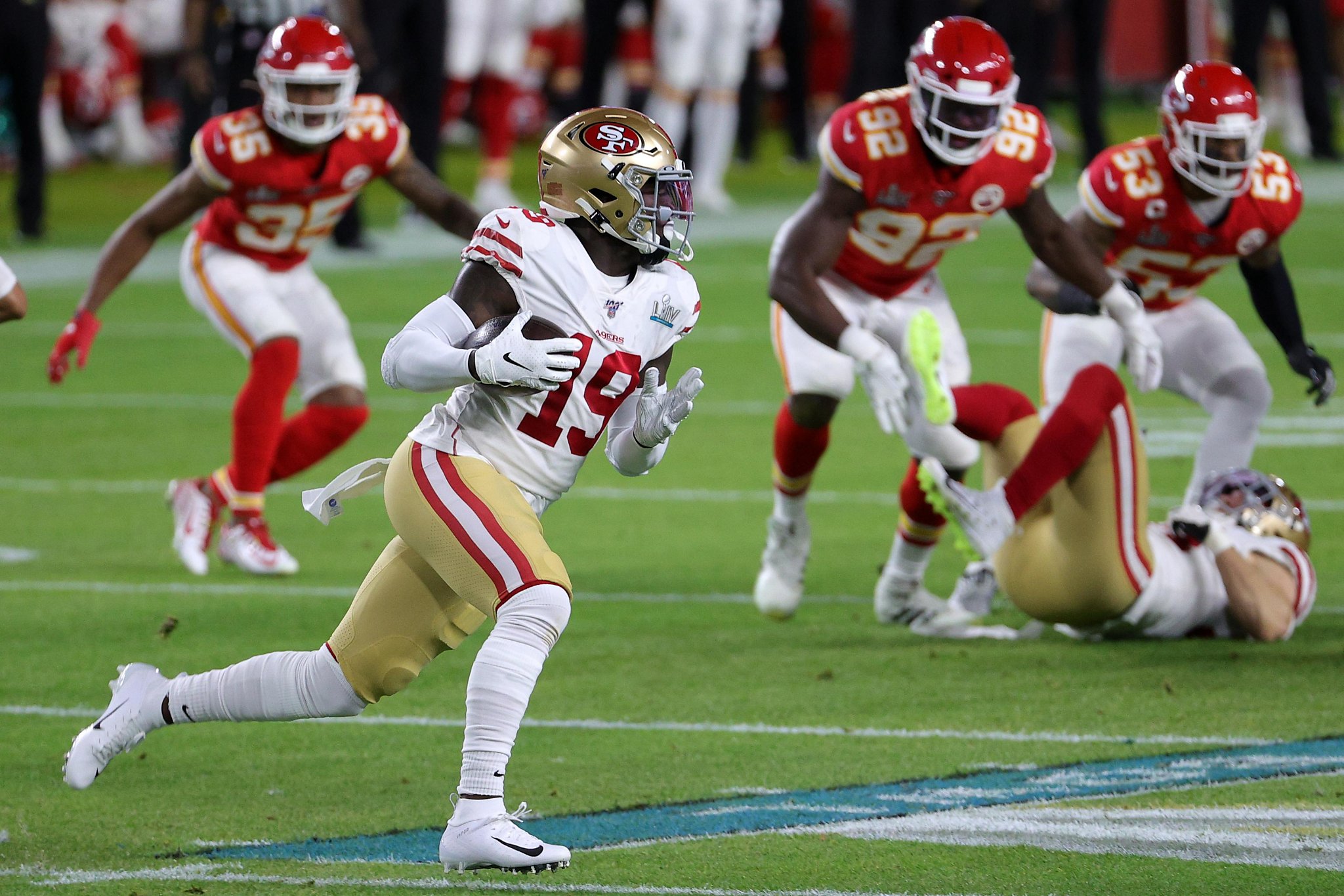 49ers' Deebo Samuel did something no other WR has ever done in a Super Bowl