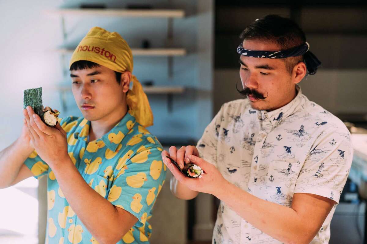 Daniel Lee, left, and Patrick Pham at Handies Douzo