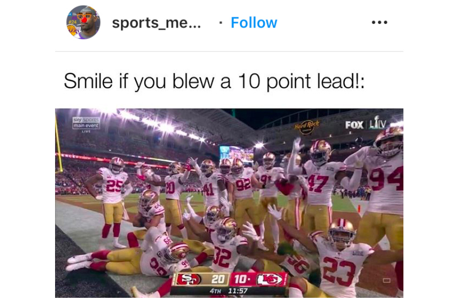 Hilarious memes mock 49ers collapse, Super Bowl commercials.
