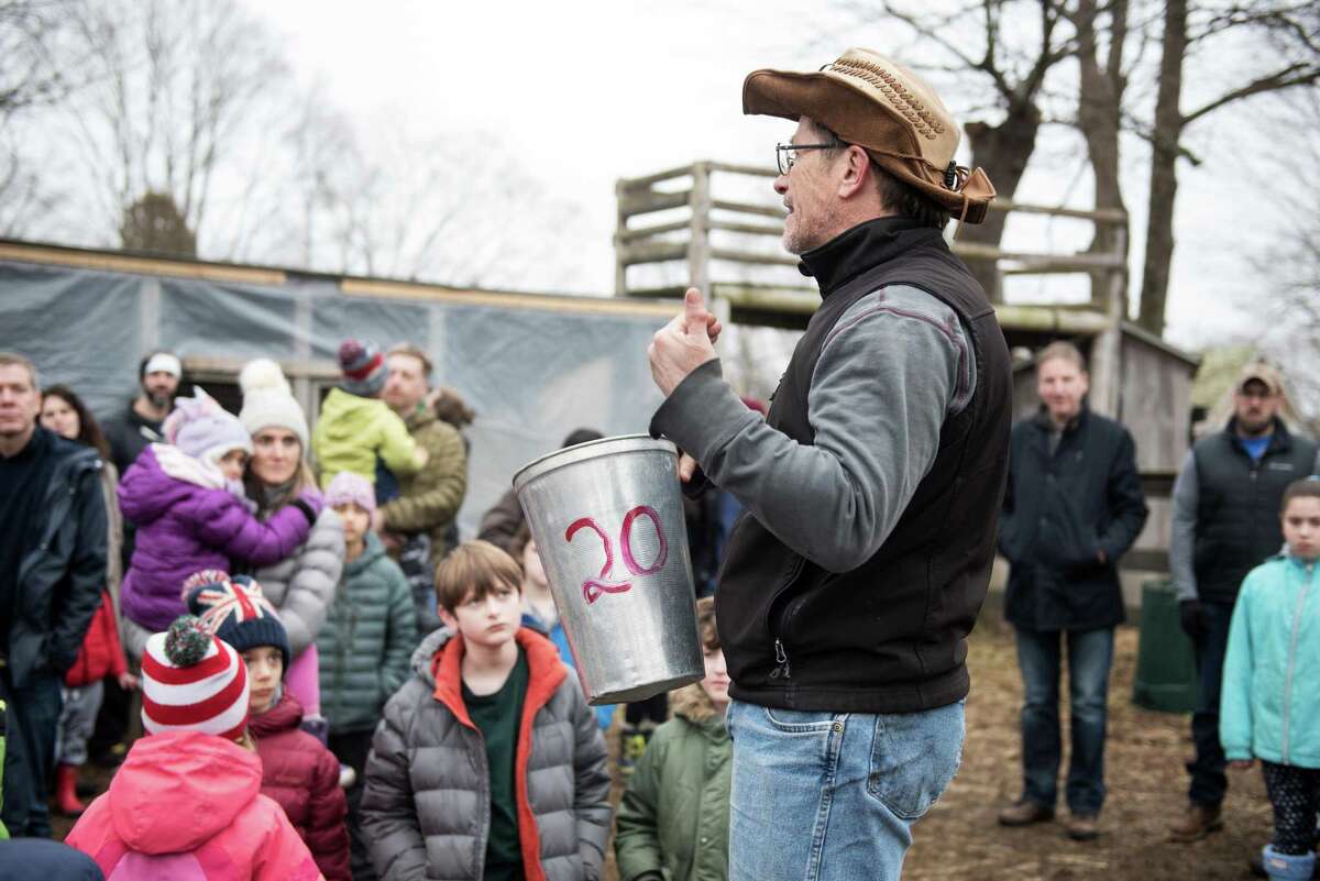 Ambler Farm program director Kevin Meehan will describes the process of maple sugaring on Feb. 29 at the farm on Hurlbutt Street.