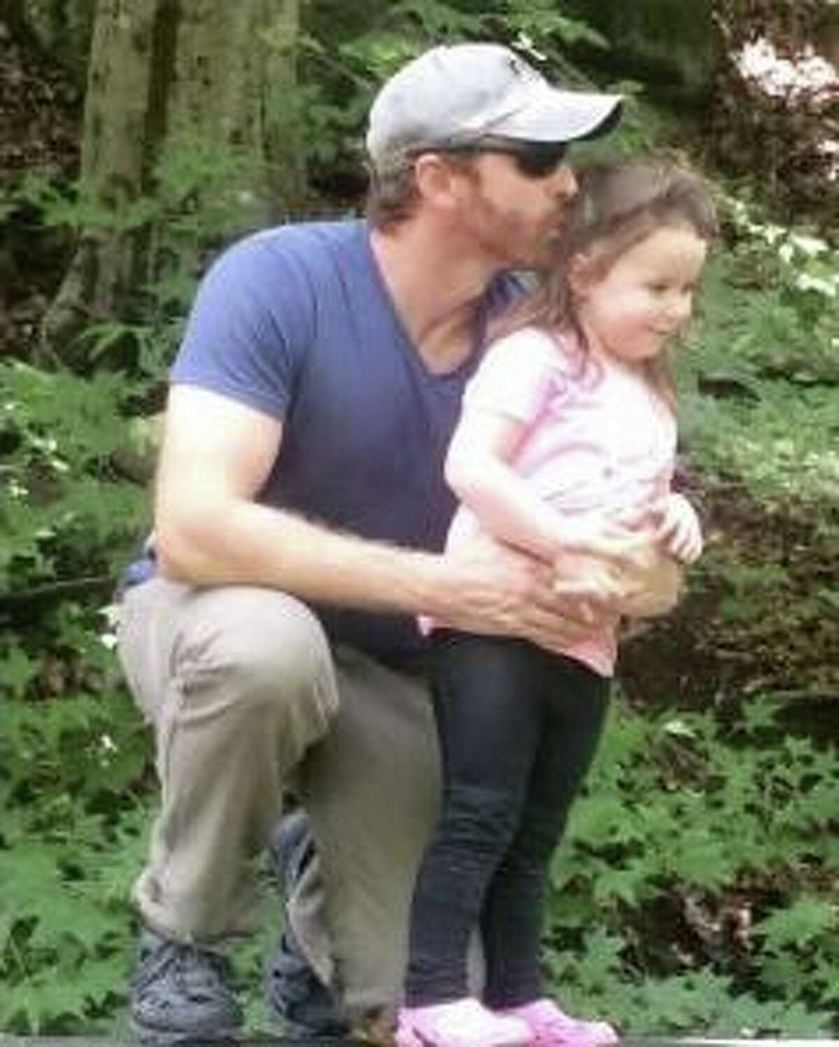 The family of Tyler Reeb, a veteran who took his life in 2019, will attend the State of the Union address with U.S. Sen. Richard Blumenthal, D-Conn., on Tuesday January 4, 2020 in Washington, D.C. Reeb is pictured here with his daughter Hailey.