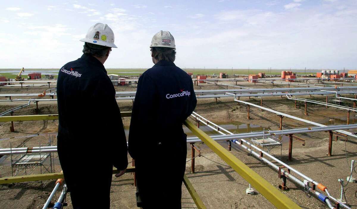 Houston oil major ConocoPhillips plans to ramp up its U.S. oil production in July after oil prices appear to have stabilized near $40 a barrel.
