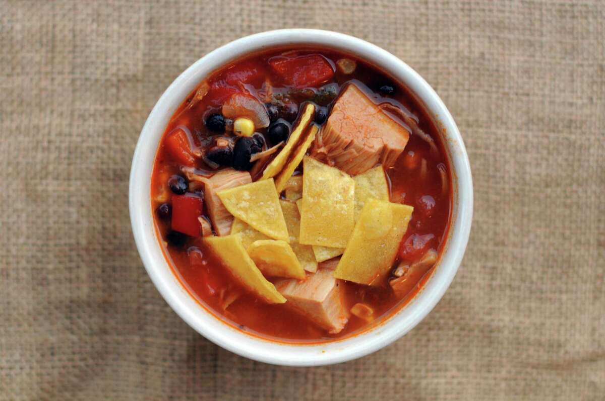 Recipe Vegan Jackfruit Tortilla Soup