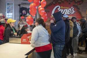 Opening day crowds lift up Raising Cane’s