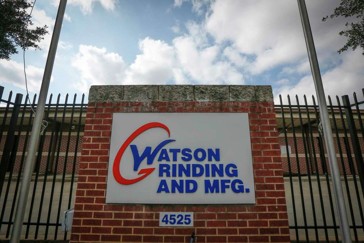 The Watson Grinding and Manufacturing plant Friday, Jan. 31, 2020, in Houston.