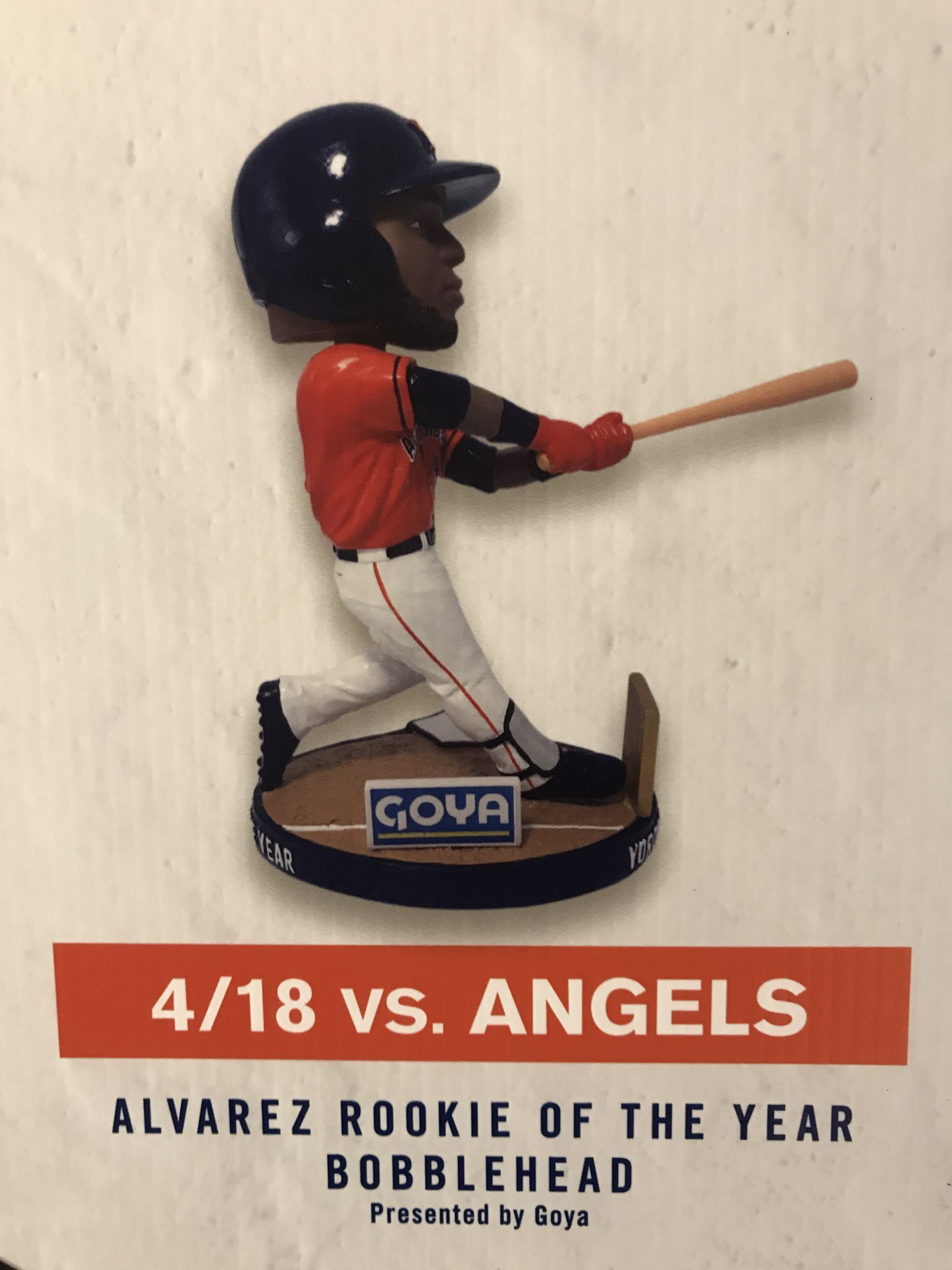 Jeremy Pena Houston Astros 2022 ALCS MVP Bobblehead FOCO