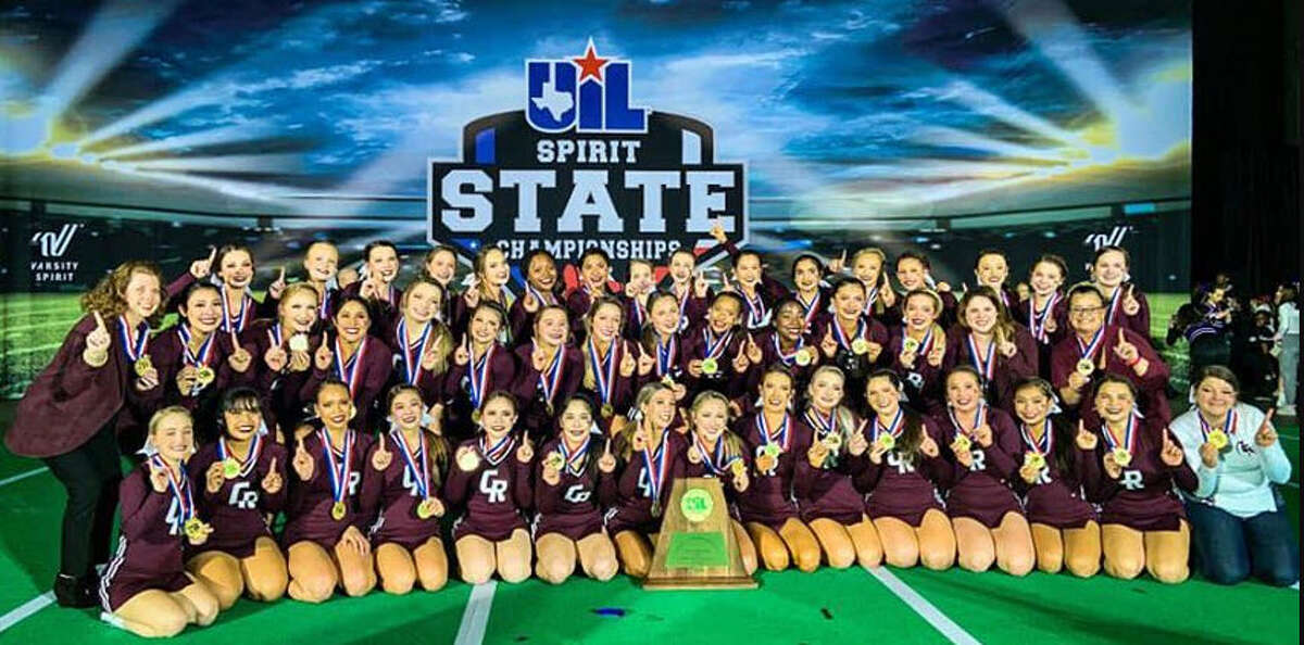 The Cinco Ranch High School cheerleading squad recently came home as the first-place winner in the UIL Division 6A Division 1 championship.