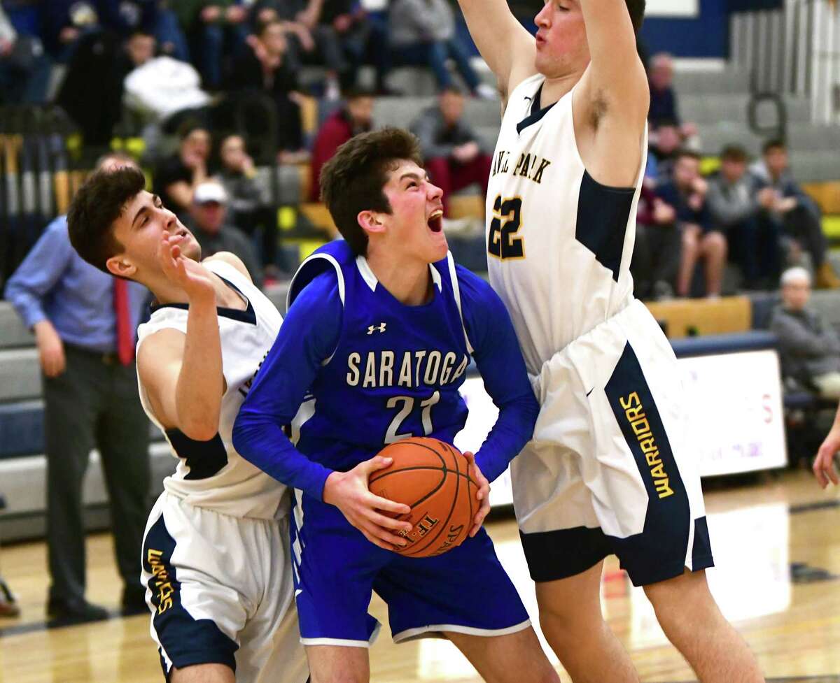 Saratoga beats Averill Park in boys' basketball