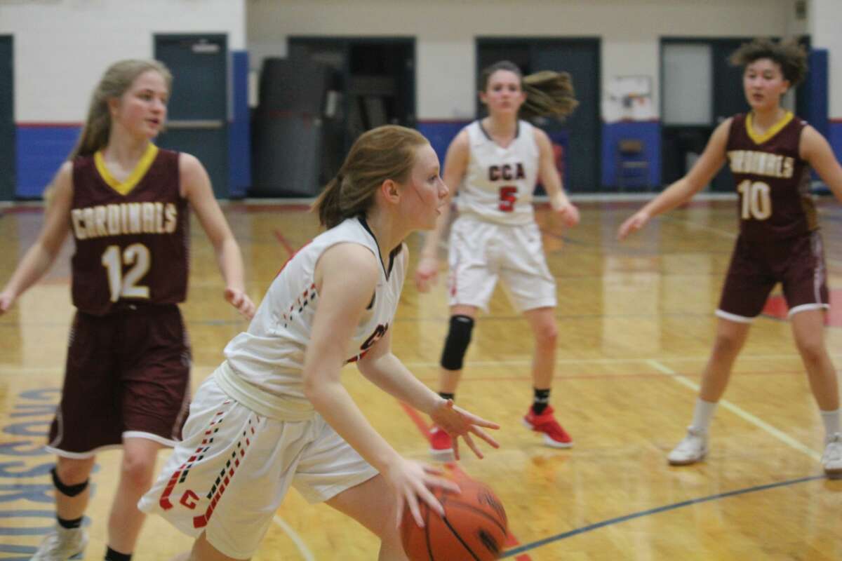 Mason County Eastern prevailed 24-22 over Crossroads girls on Tuesday Mason County Eastern prevailed 24-22 over Crossroads girls on Tuesday