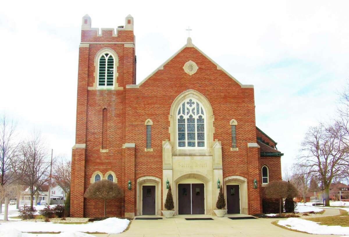 Father T.J. Fleming, Pastor and staff of St. Hubert Parish and the Bad Axe Knights of Columbus will host the very first Couples Valentine's Dinner at Oswald Hall on Saturday, Feb. 8, 2020. (Sara Eisinger/Huron Daily Tribune)