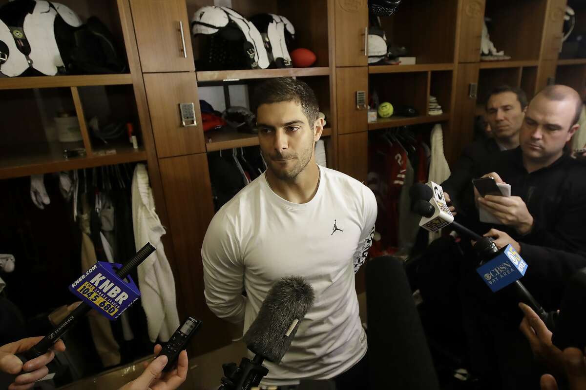 NFL San Francisco 49ers Jimmy Garoppolo shirtless 