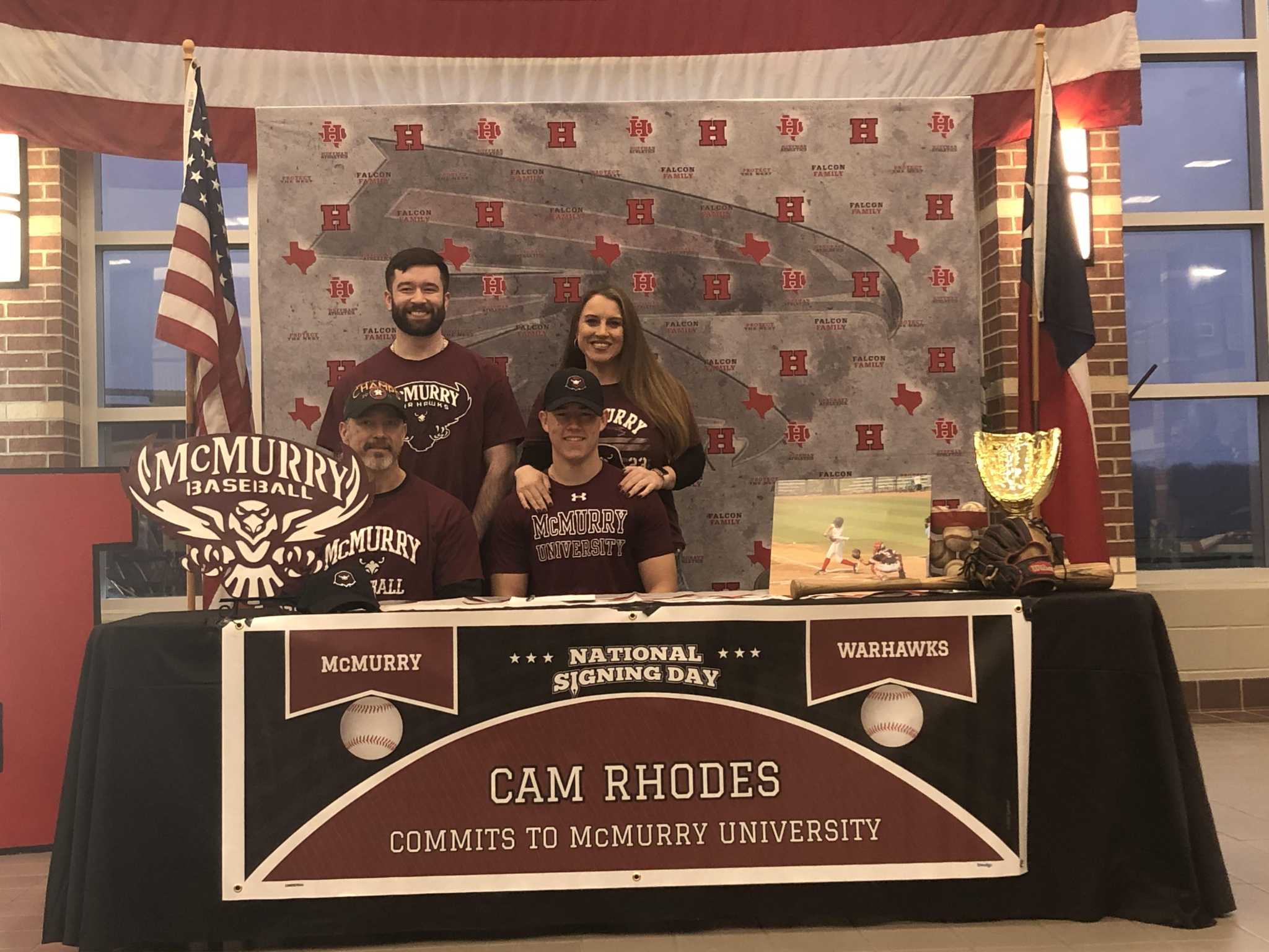 National Signing Day Four Hargrave Falcons, one Crosby Cougar