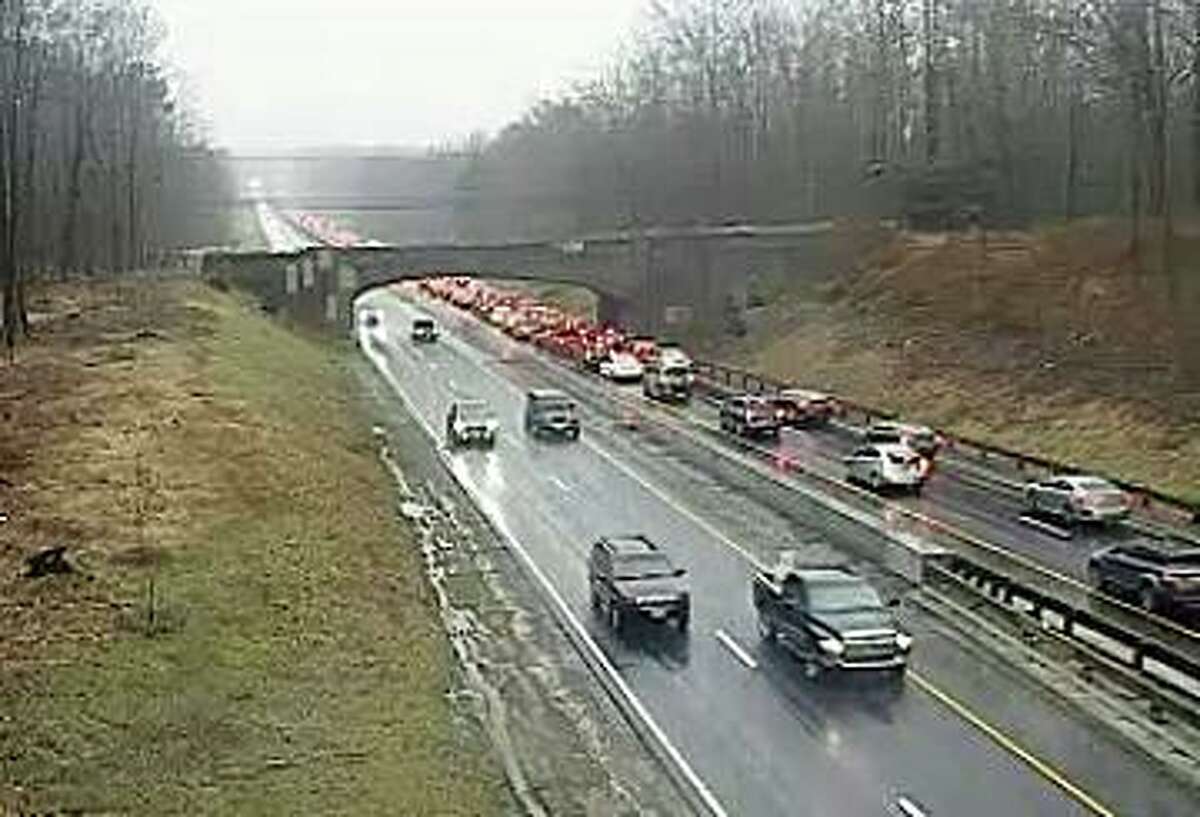 SB delays ease on Merritt Parkway after accident