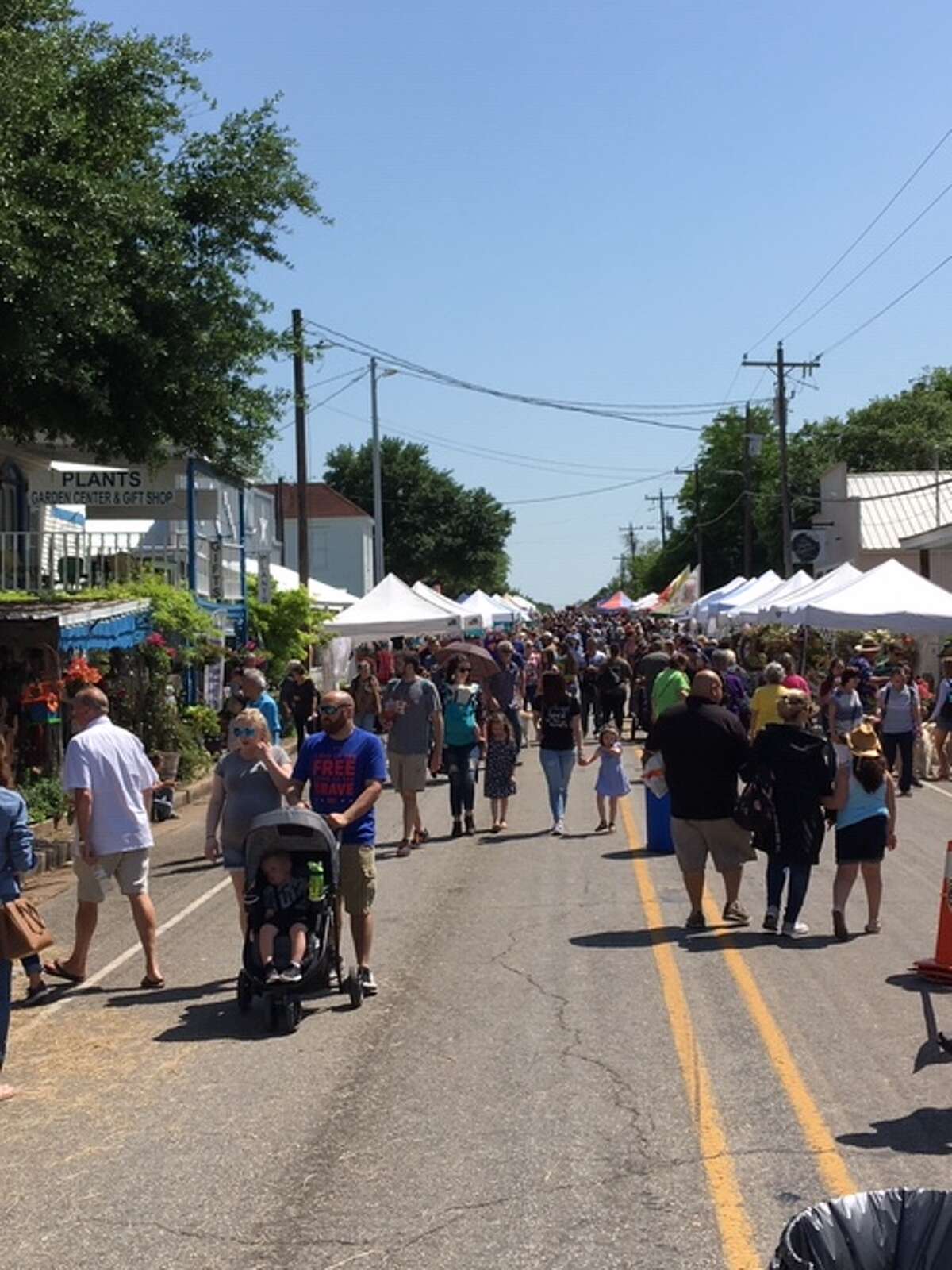 Check out the Official Bluebonnet Festival of Texas The annual event transforms the "little town on the hill" into a massive street festival with more than 250 vendors offering an eclectic mix of jewelry, clothing, artworks, food items and more. This year's festival runs April 18-20 in historic downtown Chappell Hill.