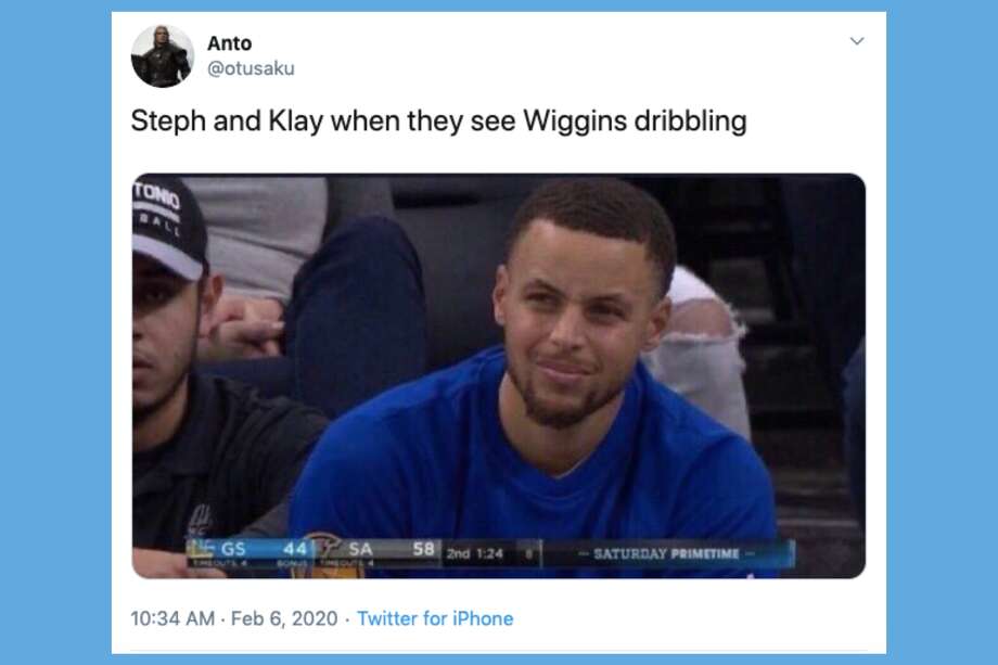 Reporters, pundits and fans react to the Warriors acquiring Andrew Wiggins from the Minnesota Timberowlves in return for D'Angelo Russell. Photo: Twitter