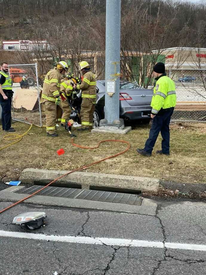2 extricated after 4vehicle crash in Brookfield NewsTimes