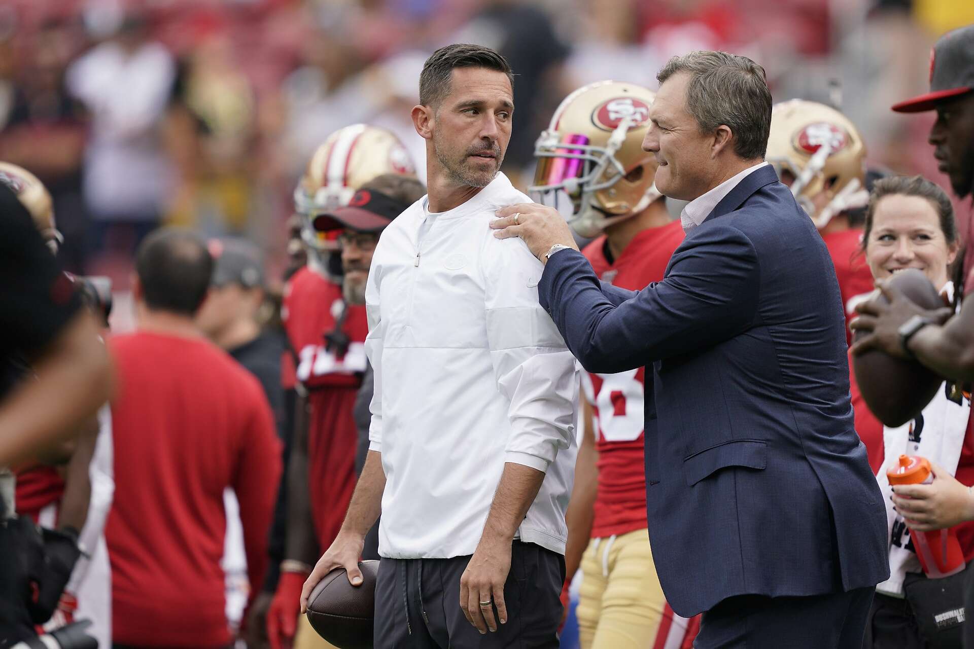49ers' Kyle Shanahan, John Lynch rewind Super Bowl 'punch in the gut' loss