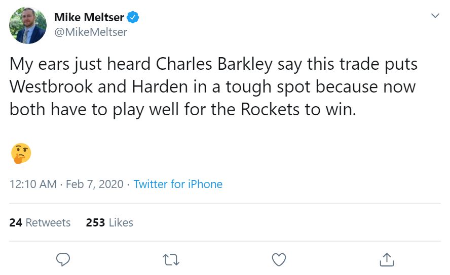 Lakers, Charles Barkley roasted by memes after 'munchkin' Rockets win on TNT