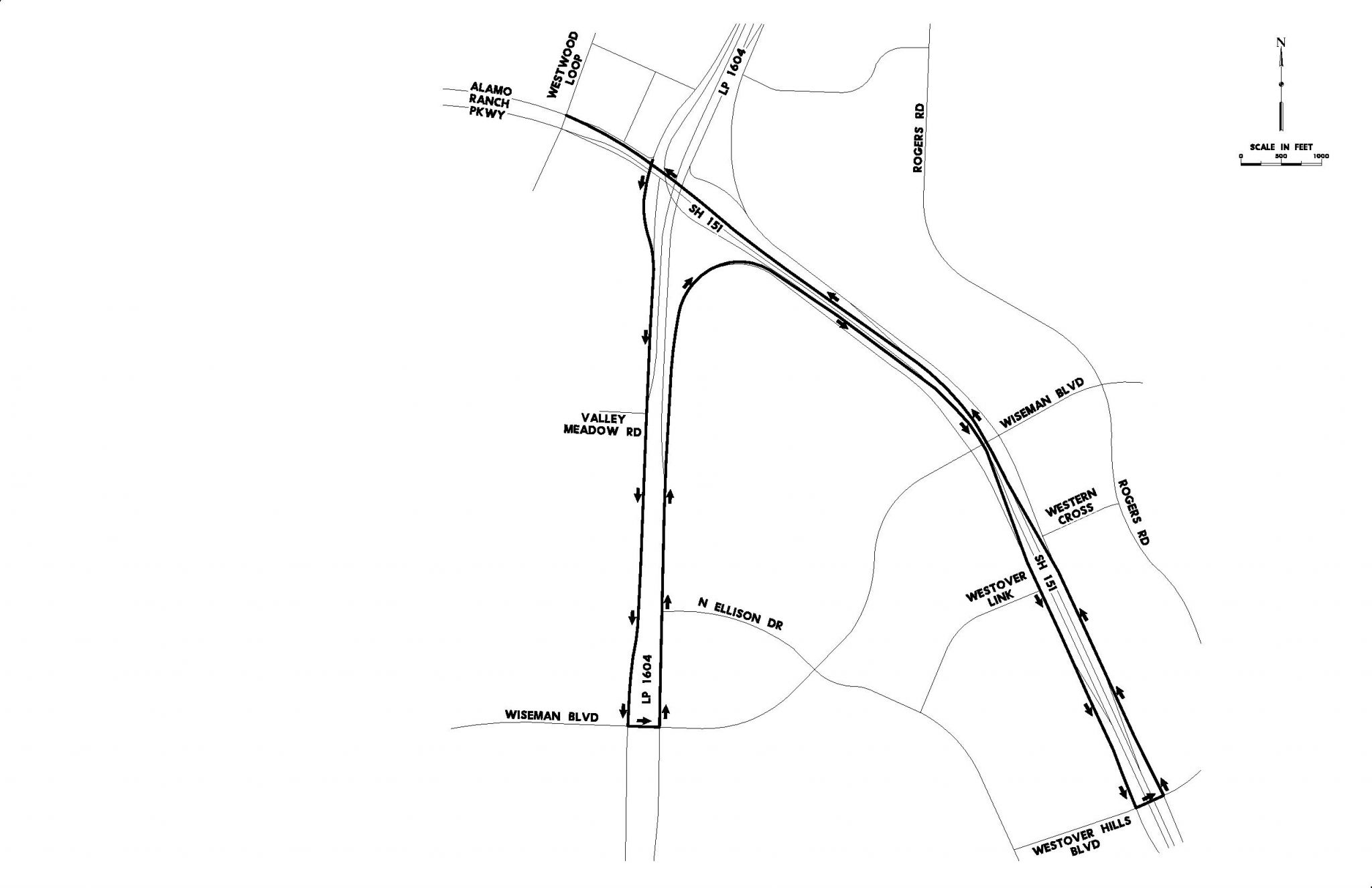 TxDOT Congested Alamo Ranch Parkway exit from Texas 151 to close all