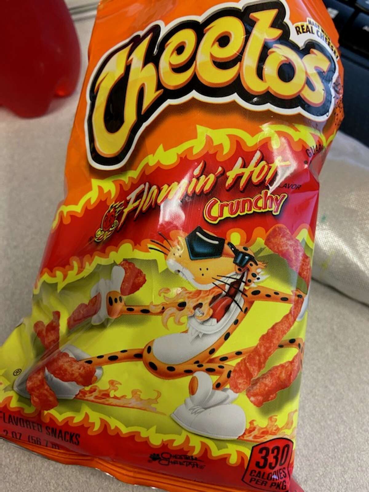 hot cheeto bag