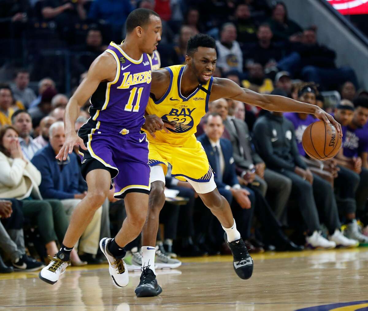 Andrew Wiggins Impresses In Warriors Debut As Golden State Falls To Lakers