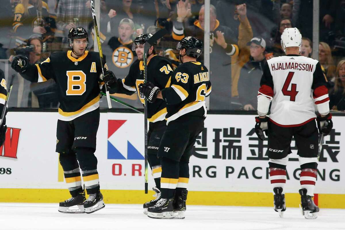 Marchand scores twice, Bruins end Devils 3-game win streak