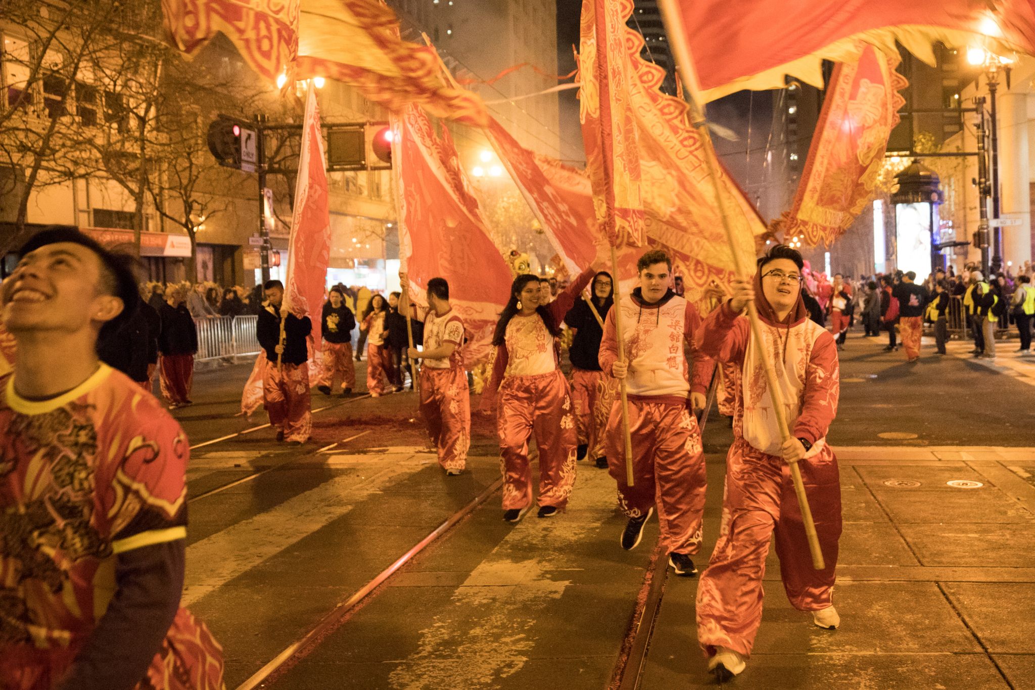 Fireworks, dragons usher in Chinese New Year Parade in SF