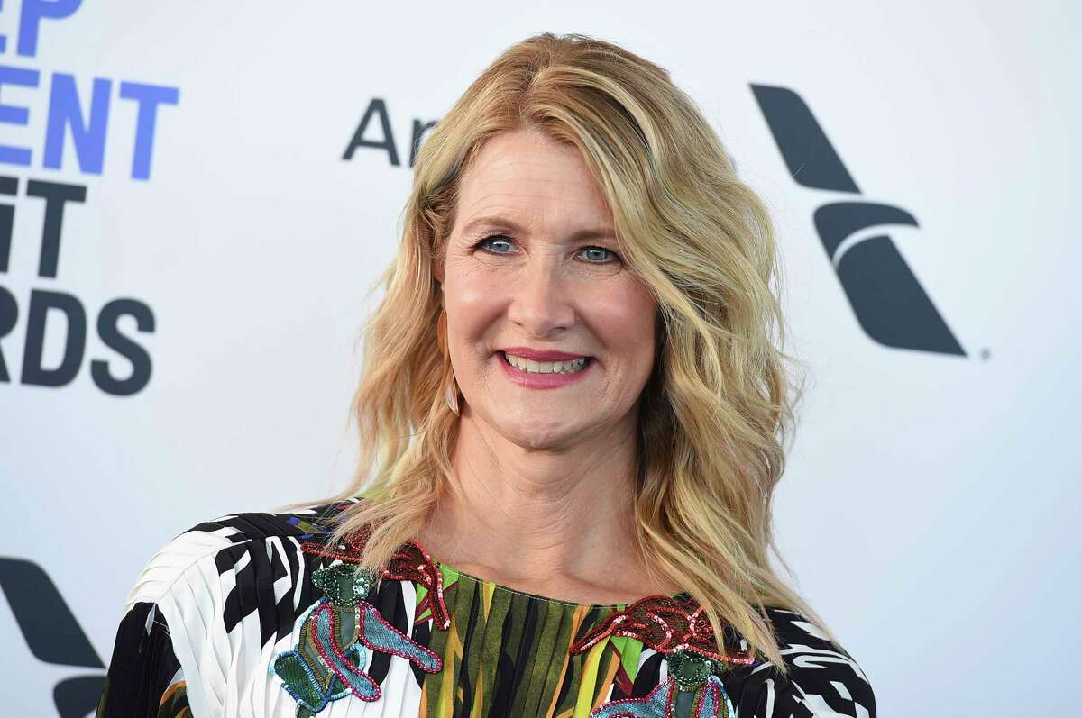 Laura Dern arrives at the 35th Film Independent Spirit Awards on Saturday, Feb. 8, 2020, in Santa Monica, Calif. (Photo by Jordan Strauss/Invision/AP)