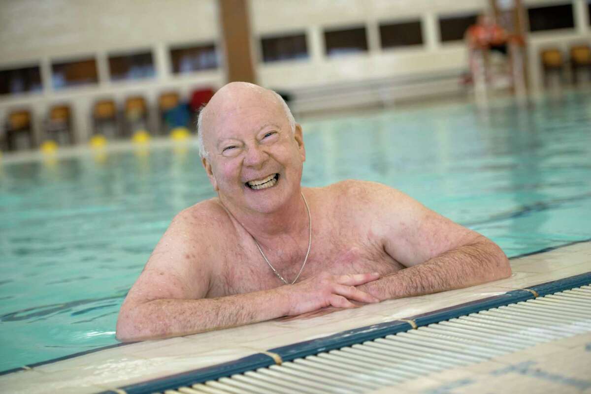 Ed Hutchison enjoys staying active and swims frequently at the Greater Midland Community Center. (Photo provided/MidMichigan Health)